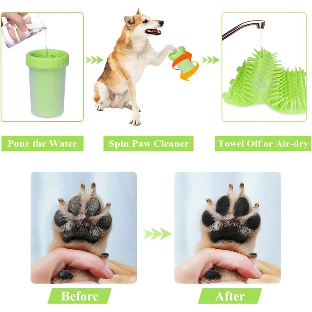 Dog Paw Washing Cup - New with Tags